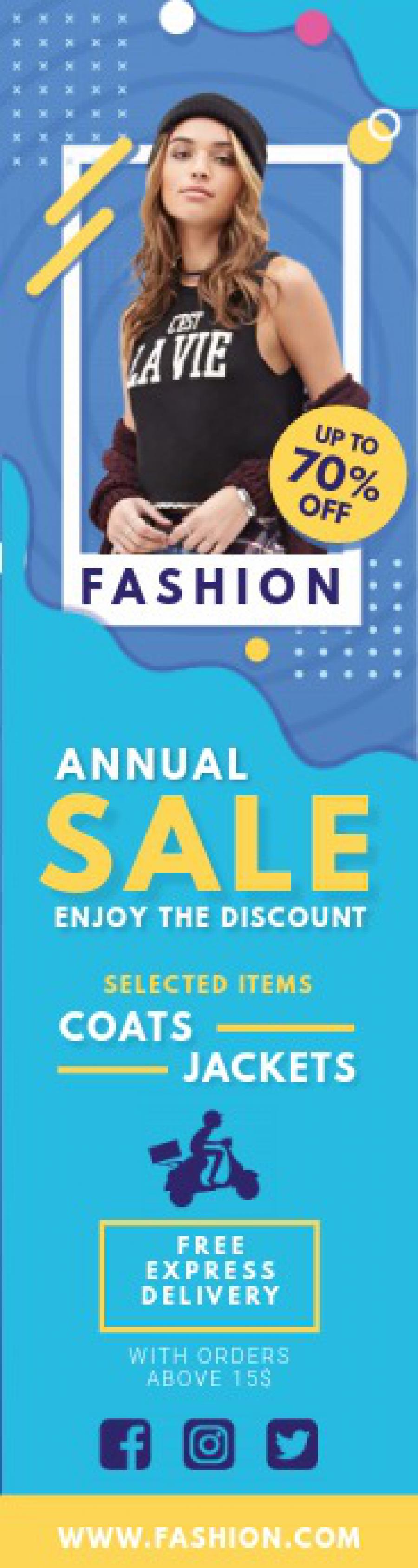 Annual Fashion Sale